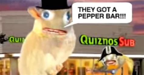 Quiznos pepper bar commercial